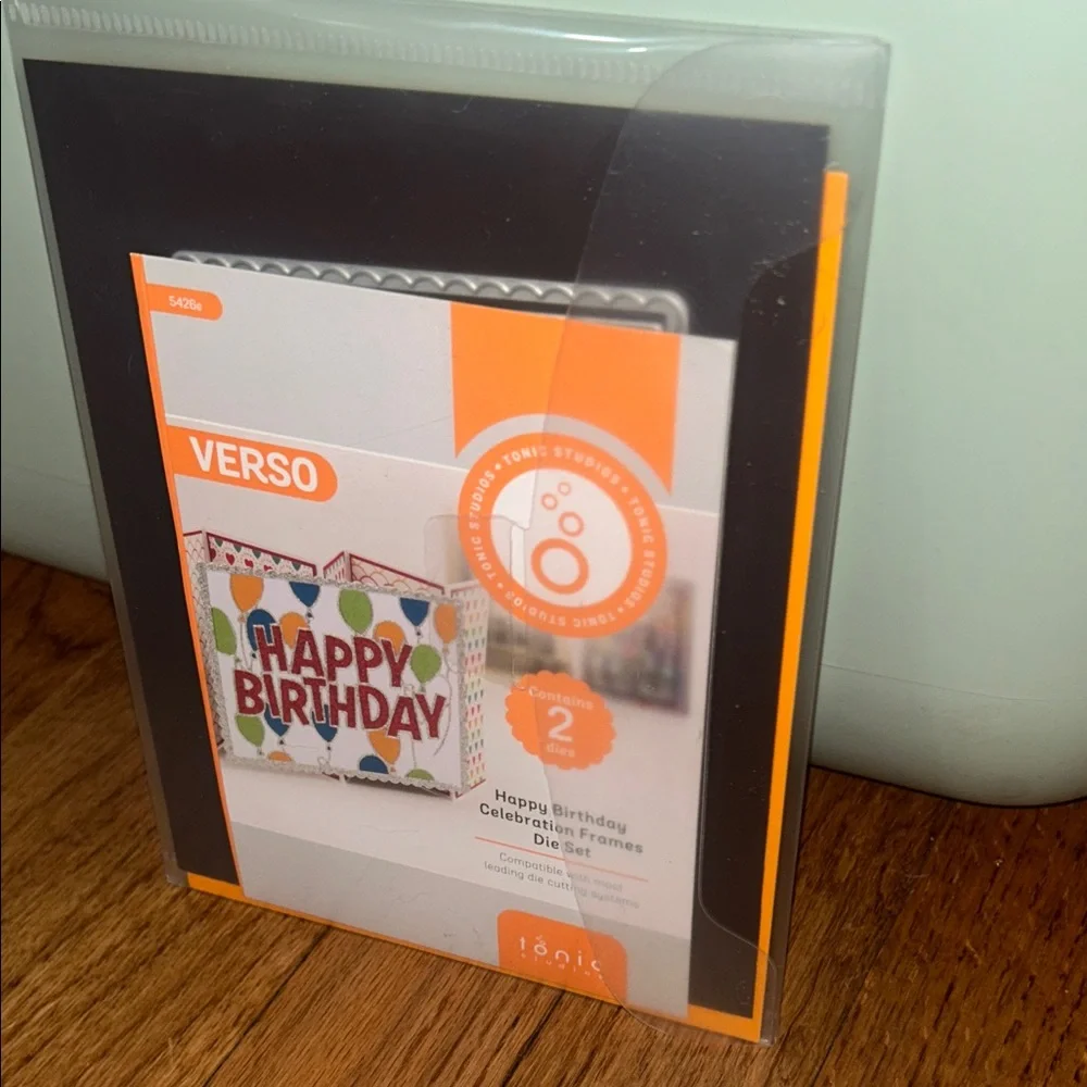 Let's Party Celebration Frames Die Set - Multicolor